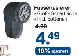 Rossmann Fusselrasierer Angebot