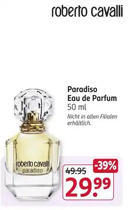 Rossmann Roberto cavalli paradiso eau de parfum Angebot
