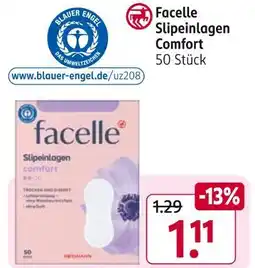 Rossmann Facelle slipeinlagen comfort Angebot