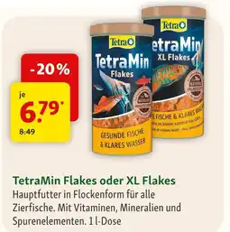 Fressnapf Tetra tetramin flakes oder xl flakes Angebot