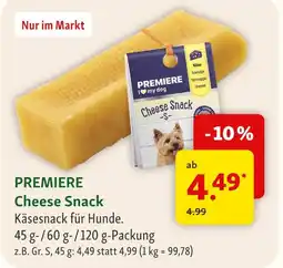 Fressnapf Premiere cheese snack Angebot