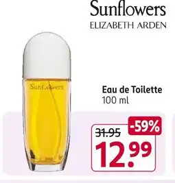 Rossmann Elizabeth arden sunflowers eau de toilette Angebot