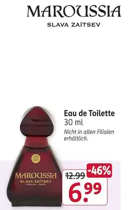 Rossmann Maroussia eau de toilette Angebot