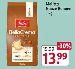 Rossmann Melitta bellacrema la crema ganze bohnen Angebot