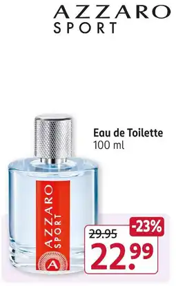 Rossmann Azzaro sport eau de toilette Angebot