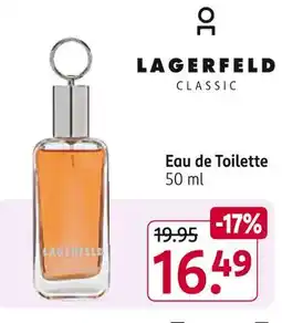 Rossmann Lagerfeld classic eau de toilette Angebot
