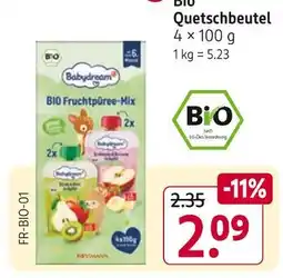 Rossmann Babydream quetschbeutel Angebot