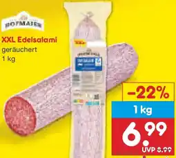 Netto Marken-Discount Hofmaier XXL Edelsalami Angebot