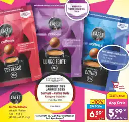 Netto Marken-Discount CAFET CoffeeB Balls Angebot