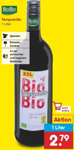 Netto Marken-Discount Bio Bio Tempranillo Angebot