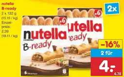 Netto Marken-Discount nutella B-ready Angebot