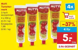 Netto Marken-Discount Mutti Tomatenmark Angebot