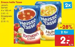 Netto Marken-Discount Erasco heiße Tasse Angebot