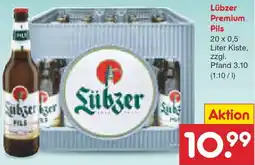 Netto Marken-Discount Lübzer Premium Pils Angebot