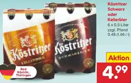 Netto Marken-Discount Köstritzer Schwarz oder Kellerbier Angebot