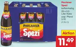 Netto Marken-Discount Paulaner Spezi Angebot