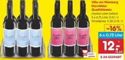 Netto Marken-Discount Villa am Weinberg Dornfelder Qualitätswein Angebot