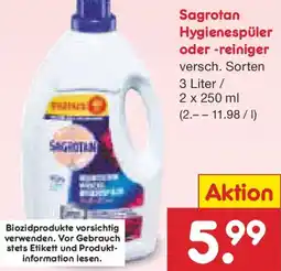 Netto Marken-Discount Sagrotan Hygienespüler oder -reiniger Angebot
