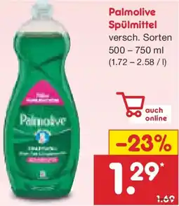Netto Marken-Discount Palmolive Spülmittel Angebot