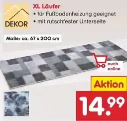 Netto Marken-Discount DEKOR XL Läufer Angebot