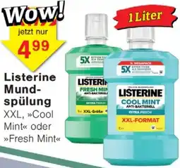 Wiglo Wunderland Listerine Mundspülung Angebot