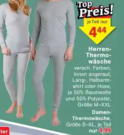 Wiglo Wunderland Herren Thermowäsche oder Damen Thermowäsche Angebot