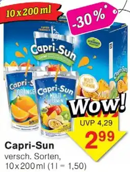 Wiglo Wunderland Capri-Sun Angebot