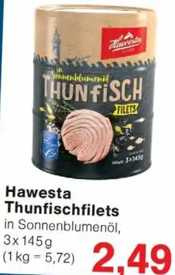 Wiglo Wunderland Hawesta Thunfischfilets Angebot