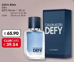 Travel Free Calvin Klein Defy EdTS Herren Angebot