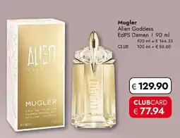 Travel Free Mugler Alien Goddess EdPS Damen Angebot