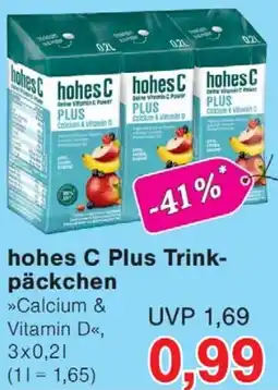 Wiglo Wunderland hohes C Plus Trinkpäckchen Angebot