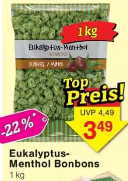 Wiglo Wunderland Eukalyptus Menthol Bonbons Angebot