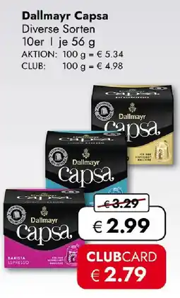Travel Free Dallmayr Capsa Angebot