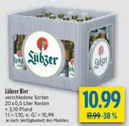diska Lübzer Bier Angebot