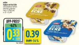 diska müller Joghurt mit der Ecke Angebot