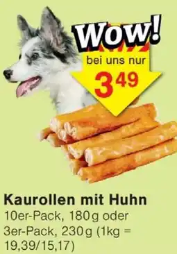 Wiglo Wunderland Kaurollen mit Huhn Angebot