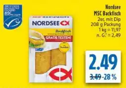 diska Nordsee MSC Backfisch Angebot