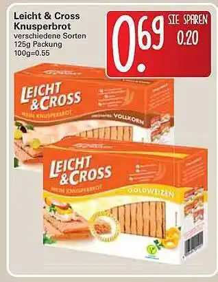 WEZ Leicht & Cross Knusperbrot Angebot