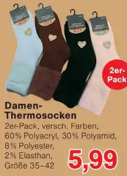 Wiglo Wunderland Damen Thermosocken Angebot