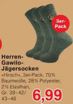 Wiglo Wunderland Herren Gawilo Jägersocken Angebot