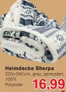 Wiglo Wunderland Heimdecke Sherpa Angebot