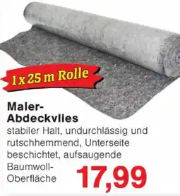 Wiglo Wunderland Maler Abdeckvlies Angebot