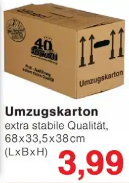 Wiglo Wunderland Umzugskarton Angebot