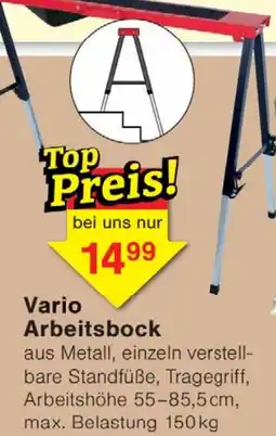 Wiglo Wunderland Vario Arbeitsbock Angebot