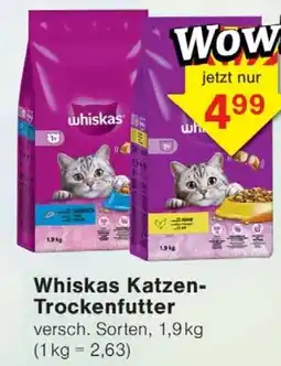 Wiglo Wunderland Whiskas Katzen Trockenfutter Angebot