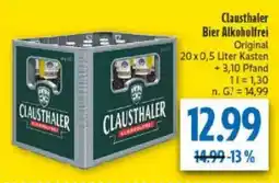 diska Clausthaler Bier Alkoholfrei Original Angebot