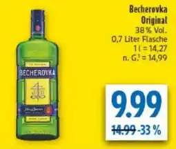 diska Becherovka Original Angebot