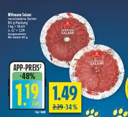 diska Wiltmann Salami Angebot
