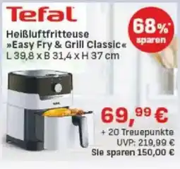 diska Tefal Heißluftfritteuse >>Easy Fry & Grill Classic<< Angebot