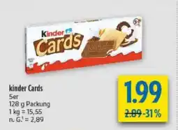 diska kinder Cards Angebot